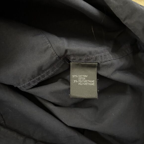 Lafayette 148 Jacket Womens Size Small Long Zip Front Hooded 3/4 Sleeve Blue - Picture 5 of 5